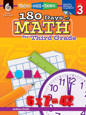 cover image of 180 Days of Math for Third Grade